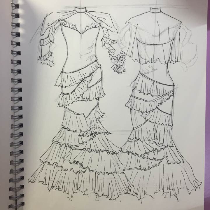 服裝款式圖中的針紡織品 設(shè)計(jì)、工藝與趨勢(shì)的交融